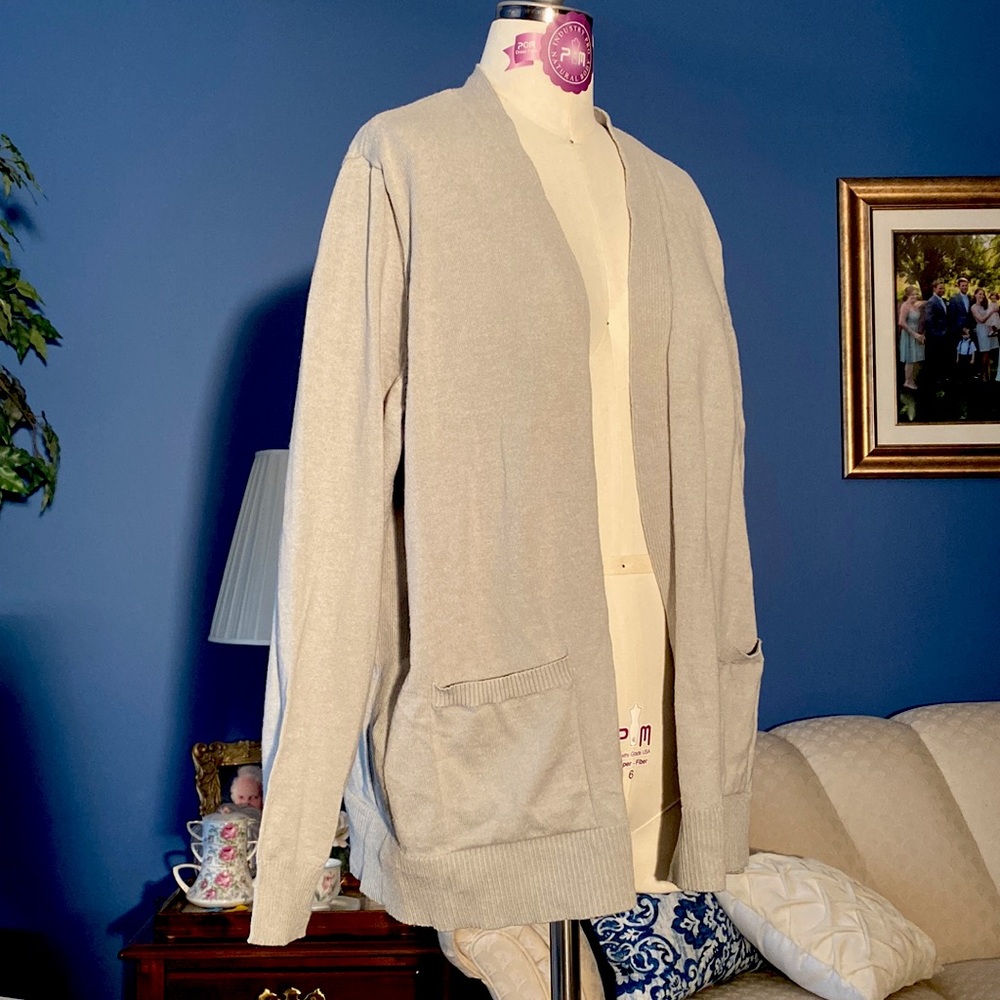 Light Sage cardigan sweater